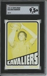 1972 Topps #126 Rick Roberson 9 card progressive proof.